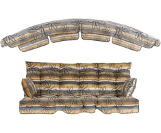 Pagalvėlės sūpynėms 170 cm su baldakimu Ravenna C037-16PB PATIO