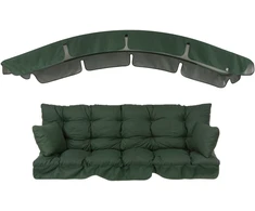 Pagalvėlės sūpynėms 170 cm su stogeliu Ravenna H024-32IB PATIO