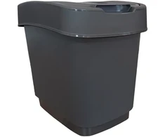 Pakreipiama atliekų rūšiavimo dėžė 15 l Domino grafitas JOTTA