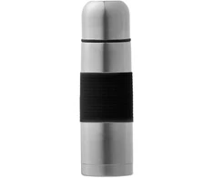 Paparčio nerūdijančio plieno termosas 750 ml juodas AMBITION