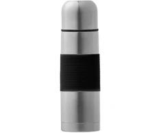 Paparčio nerūdijančio plieno termosas 750 ml juodas AMBITION