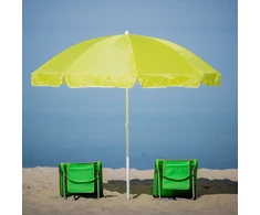 Sodo skėtis 2,4 m Poly II lime PATIO