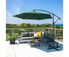 Sodo skėtis PATIO Žalias, 3 x3 m