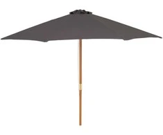 Poliesterio sodo skėtis 3 m antracito spalvos PATIO