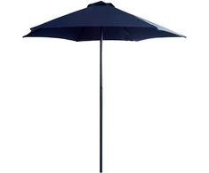 Sodo skėtis PATIO Push Up 2,5 m, mėlynas