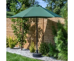 Parasol sodo Push Up 2,5 m žalia PATIO