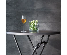 Patio Atlenkiamas stalas „Dine &amp; Relax“, 85 cm, „pizarra“ / antracito spalvos, TERASA