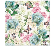 Paw Powder Garden popierinės servetėlės 33 x 33 cm 20 vnt
