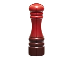 Medinė pipirų ir druskos malūnėlis 17 cm Chess Pro ombre red AMBITION
