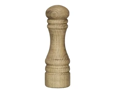 Medinė pipirų ir druskos malūnėlis 17 cm Chess Pro kaštonas AMBITION