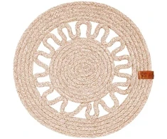 Boho stalo kilimėlis 35 cm kreminis AMBITION