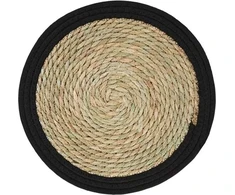 Boho Natural Stalo kilimėlis 30 cm Juodas AMBITION