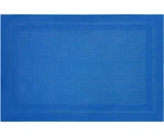 Aksominis stalo kilimėlis 45 x 30 cm kobaltinis AMBITION