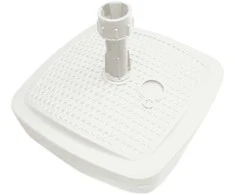 Rotango skėčio pagrindas baltas 39 x 39 cm 12 l PATIO