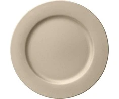 Dekoratyvinė apatinė lėkštė Decor 33 cm šampanas AMBITION