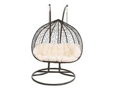 Dvivietės pakabinamos kėdės pagalvėlė D031-05CW 105 x 175 cm PATIO