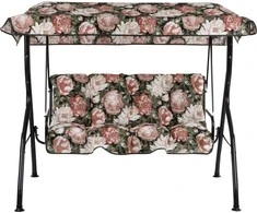 Pagalvėlės su baldakimu sūpynėms 130 cm Luna / Kate A101-23PB PATIO