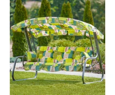 Pagalvėlės su stogeliu sūpynėms 170 cm Ravenna E001-12BB PATIO