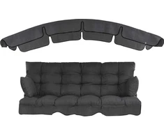Pagalvėlės sūpynėms 170 cm su baldakimu Ravenna H024-07PB PATIO
