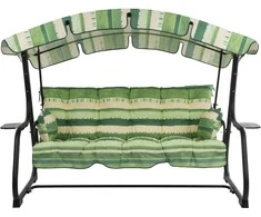 Pagalvėlės sūpynėms 170 cm su stogeliu Ravenna C020-12BB PATIO