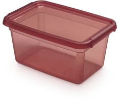 Moxom „Basestore“ indas su dangteliu ir spaustukais, 19x28x13 cm, 4,5 l rabarbarams
