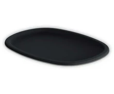 Dangtis OpenStore konteineriui 0,8 l juodas ORPLAST