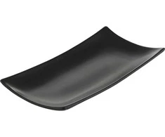 Lėkštė Ambition Salsa 26.5x12.5cm juoda