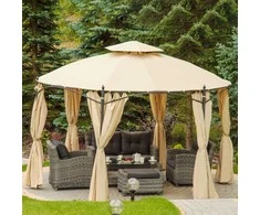 Jutos PATIO paviljono stogo danga