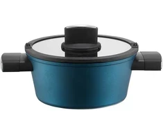 Aliuminio puodas su dangčiu Azzurro 20 cm 2,3 l AMBITION