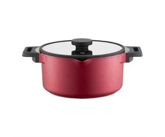 Aliuminio puodas su dangčiu Noel 24 cm 4,7 l AMBITION