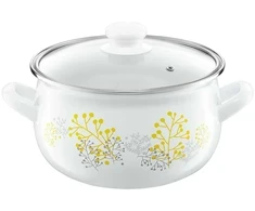 Nordic emaliuotas puodas su dangčiu 18 cm / 3,1 l AMBITION