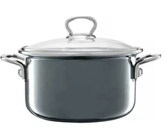 Emaliuoti pūdai su furnitūra Plius 22 cm kamuoliukas EMALIA OLKUSZ