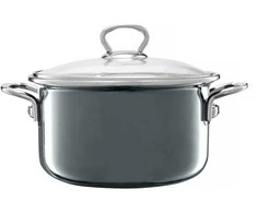 Emaliuoti pūdai su furnitūra Plius 22 cm kamuoliukas EMALIA OLKUSZ