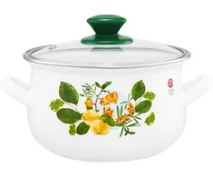 Smaragdiniai puodai ant kabančio Pigwa 18 cm 2,9 l EMALIA OLKUSZ