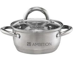 WMF Puodas plieno su dangteliu Solar 16 cm 1,9 l AMBITION