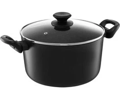 Puodas su dangčiu Perfecto su powłoką Teflon™ 24 cm AMBITION