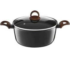 Puodas su dangčiu D20 cm 2,3 l aliuminis DARKWOOD Ambition 29464