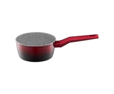 Puodas su Qualum Ceramic Stone Edition Ombre Raudona danga 16 cm AMBITION