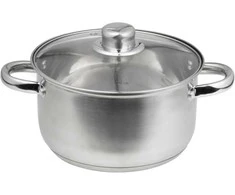 Puodas su dangčiu Santo Domotti Ø16cm/1.6L visų tipų viryklėms
