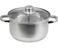 Puodas su dangčiu Santo Domotti Ø18cm/2.1L visų tipų viryklėms