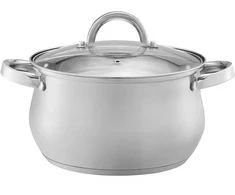 Puodas su stikliniu dangteliu Domingo 22 cm 5,3 l DOMOTTI