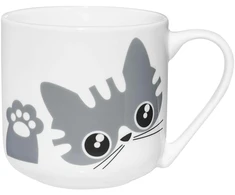 Puodelis 440 ml Kitty pilkas cat AMBITION