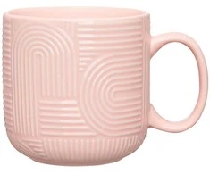 Puodelis Arco 390 ml rožinė AMBITION