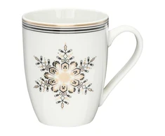 Art Deco Stars Kalėdinis puodelis 360 ml snaigė AMBITION