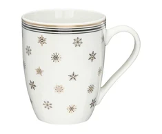 Art Deco Stars Kalėdinis puodelis 360 ml snaigės AMBITION