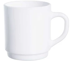 Baltas opalinis puodelis 250 ml LUMINARC
