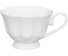 Diana puodelis su kojele, 380 ml, baltas, AMBITION