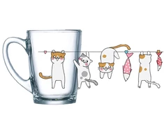 Puodelis New Morning Cats 320 ml LUMINARC