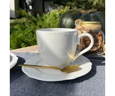 Puodelis Pola Ambition 320ml baltas