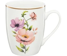 Flores porcelianinis puodelis 370 ml AMBITION